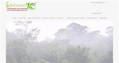Desktop Screenshot of chilamaterainforest.com